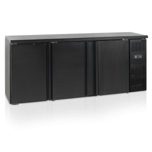 Tefcold třídveřový minibar plné dveře CBC 310